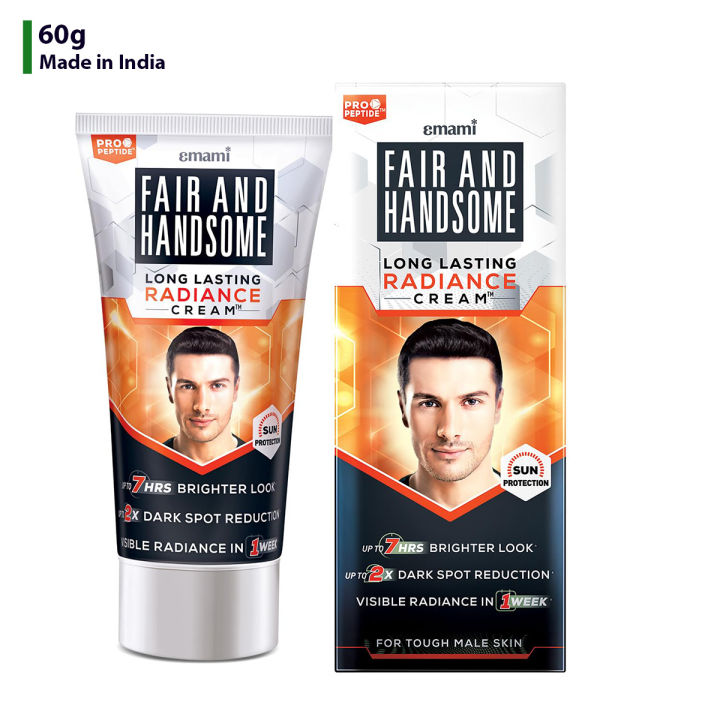 Indian Product Fair & Handsome Long Lasting Radiance Cream Used For male 60 Gm