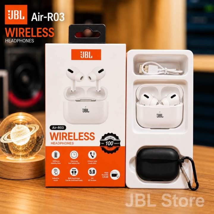 JBL%20Air%20R03%20Wireless%20Bluetooth%20AirPods%20With%20Silicon%20Cover%20(A%20Grade)%20%20True%20Wireless%20Earbuds%20JBL%20-%20Image%202
