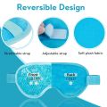 Cooling Eye Mask with Gel Bead Reusable Cold Compress Ice Pack Sleeping Eye Cooling Pads for After Eyelid Surgery Skin Care Tool. 
