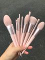 13 Pice Makeup Brush Set Soft hair Loose Powder Eyeshadow Concealer Contour Eyeliner brush Foundation Beauty  Cosmetic tools. 