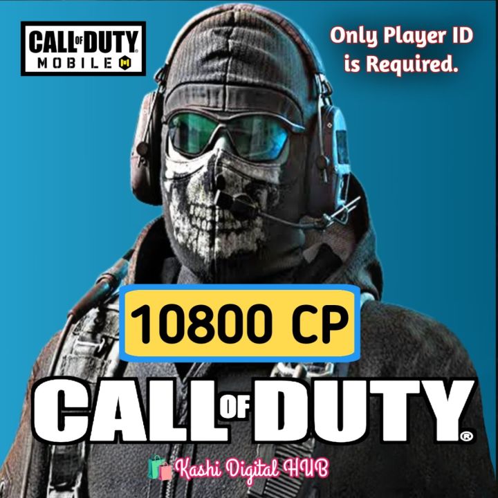 Call Of Duty Mobile 10800 CP Fast Delivery