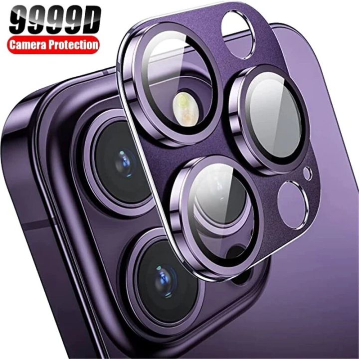 Camera Lens Protectorfor iPhone 11 15 14 12 13 Pro Max Titanium Metal