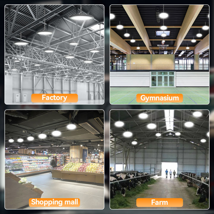 LED%20High%20Bay%20Lights%20100W%20200W%20Super%20Bright%20UFO%20Waterproof%20Commercial%20Industrial%20Market%20Warehouse%20Garage%20Homes%20Outdoor%20Indoor%20-%20Image%204