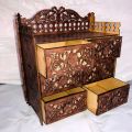 jewellery box for girl new wooden jewellery box with mirror and lipstick stand jewellery box 6 drawer jewellery storage boxes.. 
