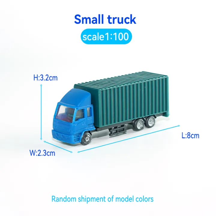 2pcs%201/200%201/300%20Scale%20Plastic%20Model%20Truck%20For%20Architecture%20Building%20Diorama%20Kits%20Toy%20-%20Image%207