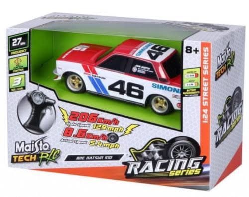 Maisto Datsun 510 Remote Control Car 1:24 Scale - 206 km/h