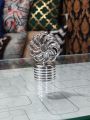 Curtain Rod End Stopper Pack of 2 for 1-Inch Rods, Available in 4 Colors. 