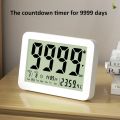 Large Screen Electronic Countdown Digital Timers 9999-Days Count Down Clock Classroom Timer Retirement Countdown Timer. 