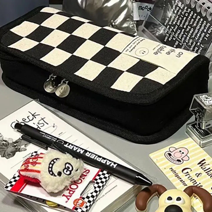 Simple%20Black%20and%20White%20Plaid%20Canvas%20Pencil%20Case%20School%20pencil%20case%20Kawaii%20Stationery%20Storage%20Bag%20aesthetic%20stationery%20-%20Image%203