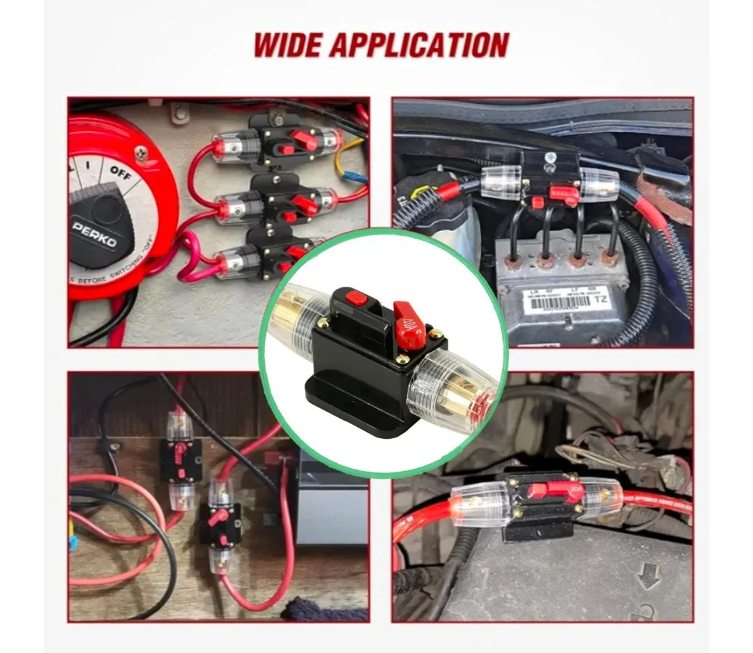 40A / 50A 12V 24V Circuit Breaker with Auto