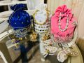 Latest Designer Nikah Bridal potli bag with Fancy Dori, Embroidered Fancy Purse for Bridal,Fancy Bridal clutch. 