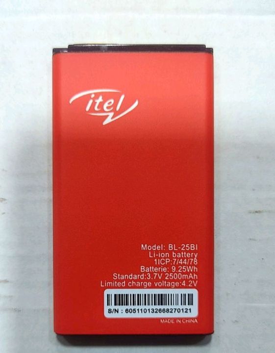 itel mobile battery 25Bi