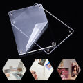 Clear Acrylic Picture Photo Frame Magnetic Photocard Holder Poster Display Stand Photo Frame Protect Office Desktop Ornament. 