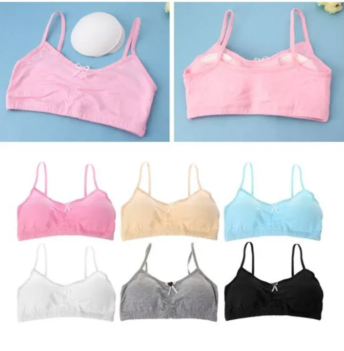 2%20piece%20Semis%20Teen%20light%20fom%20bra.%20Cotton%20Teenages%20kids%20girls%20bra%20-%20Image%202