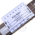 Durable Fritz ruler string height gauge bass ruler set action ruler for guitar setup, Bass ruler measure height. 