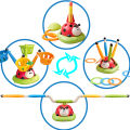 4 in 1 Ladybug Sport Entertainment Sandbag Game Baseball Toy Rope Skipping Machine Ferrule Jump Rocket Launcher Outdoor Play. 