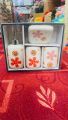 4 pc ceramic bathroom use set. 