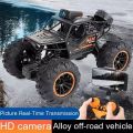 Remote Control 4K  Vedio Record Car 4WD Drive 15KM speed OFF Road Car Toy For Kids 2.4GHz Remote Control Monster Truck Mobile Attach Camera Rechargeable Monster Truck Best Gift For Both Girls and Boys. 