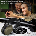 Shooting Ear Protection Earmuffs with NRR 21dB Noise Cancelling Safety Ear Muffs Hearing Protection for Shooting Range Foldable. 