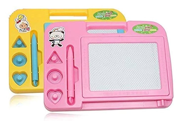 Writing%20And%20Drawing%20Board%20Educational%20Toys%20For%20Kids%20%20-%208.5*6%20inches-%20with%20Mgnetic%20Shapes%20Traces%20-%20Image%202
