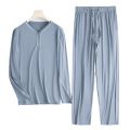 Men's Austrian Lenzing Modal Pajama Sets Luxury Sleepwear Street Ready Comfortable Loungewear. 