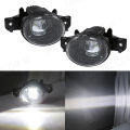 2Pcs Car Fog Lamps Front Bumper Daytime Running Lights DRL For Nissan X-Trail Altima Sylphy Almera QASHQAI March Pathfinder 12V. 