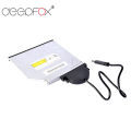 DeepFox USB 2.0 SATA Cable CD/DVD-ROM Drive Cable Optical Driver Adapter Cable For PC Laptop Notebook.