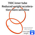Rrskit New Ultralight Road Bicycle Inner Tube 28g 18-32c Bike Tpu Tire 700c 45/65/85mm Length French Valve Super Light Tube. 