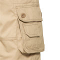 Men's Shorts Loose Large Size Multi-Pocket Overalls Summer Cotton Comfortable  Pants Outdoor Casual Sports Beach Pants. 