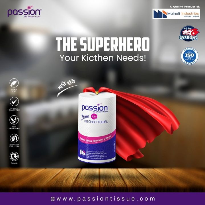 Passion%20Prime%202%20Ply%20Kitchen%20Towel%20Roll%20100%20Sheets%20-%201%20Roll%20Pack%20-%20Image%208