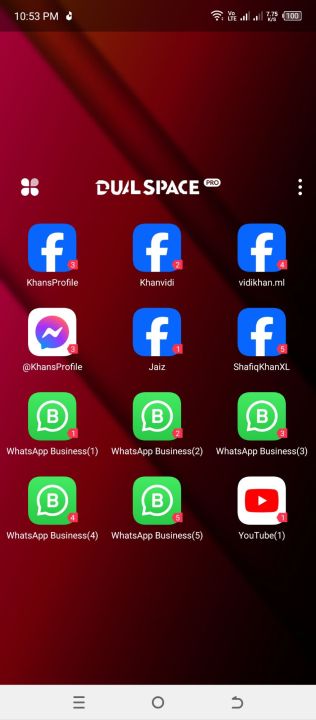 DualSpace Pro for Android Run Unlimited Apps