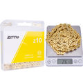 ZTTO MTB Road 10 Speed Bike Chain Silver Gold Rainbow SL SLR 10s Bicycle Power Lock High Quality 116 Links 10v Current. 