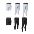 Men's Leggings Compression Pants Sports Leggings Basketball Quarter Shorts Quick Drying Running Training Stretch Fitness Pants. 