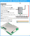 6S 7S 8S 24V 50A 100A 130A Li-ion Lifepo4 Lithium Battery Protection Board BMS Balance electrical tool RV Inverter Backup Power. 