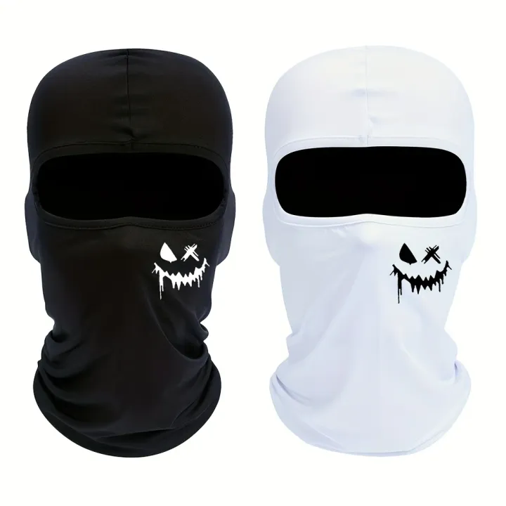 3pcs/2pcs/1pc%20Smiling%20Face%20Print%20Ski%20Mask%20Balaclava%20Face%20Mask%20for%20Men%20Women%20UV%20Protection%20Windproof%20Scarf%20for%20Snowboard%20-%20Image%202