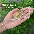 tikli bahubali jumka earrings for.
