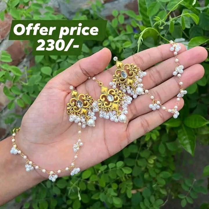 tikli bahubali jumka earrings for