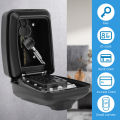 Key Lock Box Wall-Mount Secret Code Security Key Safe Secret Organizer Box No Key Home Office Weatherproof Safe Key Keeper NEW. 