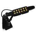 12 Hole Acoustic Guitar Pickup with Cable Guitar Pickups Amplifier Transducer Adjustable Tone Volume for Electric Guitar. 