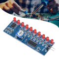 Smart Electronics Kits NE555+CD4017 Light Water Flowing LED Module DIY Kit. 