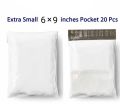 20 pcs- Courier Flyers Bags 6×9" with Pocket | Small Size Daraz Flyers. 