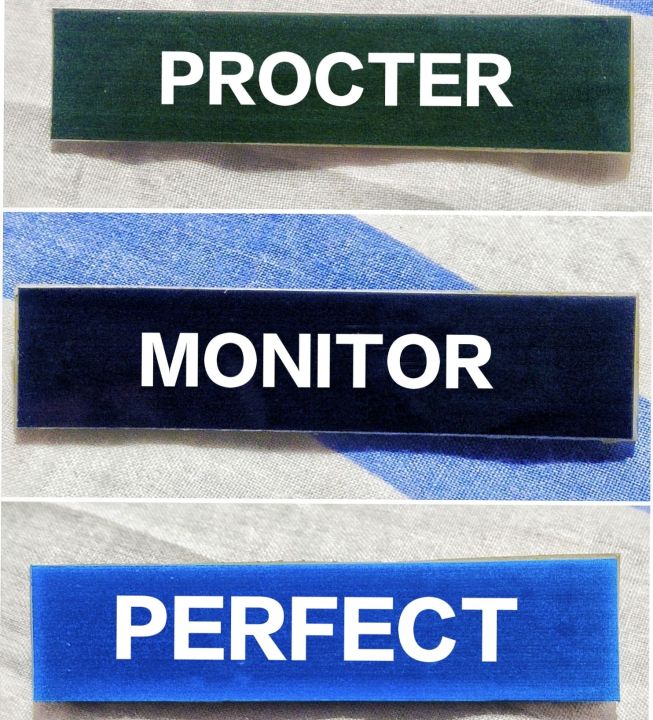 School monitor badge for class monitor 100% customise