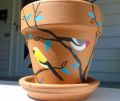 Decorative items for home. terracotta pots for plants and flowers. make ur home more attractive with beautiful artwork. 