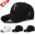 Unisex Graffiti Baseball Cap Hiphop Outdoor Sun Hat Adjustable Cross Embroidery Baseball Cap for Men Women. 