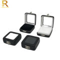 Quality Loose Diamond Display Box PU Leather Case Gem Stone Storage Box Black White Pad Bead Pendant Gemstones Organizer Holder. 