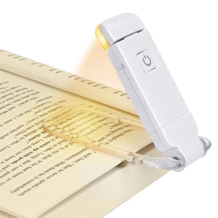 New USB Rechargeable Folding Portable Reading Book Lights Eye