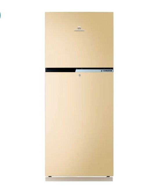 DAWLANCE 8 CUBIC FEET RREFRIGERATOR 9140 WB E-CHROME HAIRLINE GOLD , 226 LITERS small size WITH 12 YEARS WARRANTY