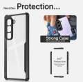 For Infinix Hot 50 pro Shockproof Airbag protective Bumper Case Phone back Cover Mobile Cover - Mobile Back Cover.