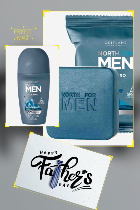 North for men subzero soap and roll Father’s Day bundle