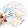 Ready to ship! Cinnamoroll Sanrio sticker, 50 different pattern waterproof sticker. 